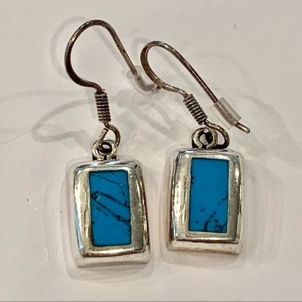 Sterling silver turquoise southwestern signed